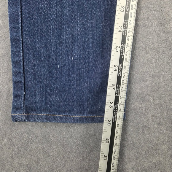 Levi's 712 Slim Jeans Womens 28 Dark Wash Excellent Slim Leg Denim 18884-0011 - Picture 7 of 14